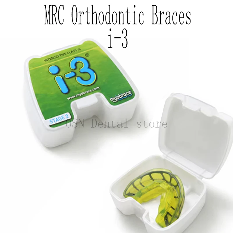 MRC I-3N Orthodontic Braces Myofunctional Orthodontic Trainer Mixed Dentition Class III Teeth Corrector For Kids 5-8 Aged