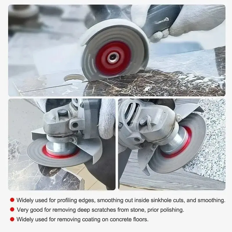 1pc 114mm Diamant Sägeblatt Trockenen Schneiden Schleifen Disc Multitool für Porzellan Fliesen Granit Marmor Stein Keramik werkzeuge Schlitzen – Detail 12