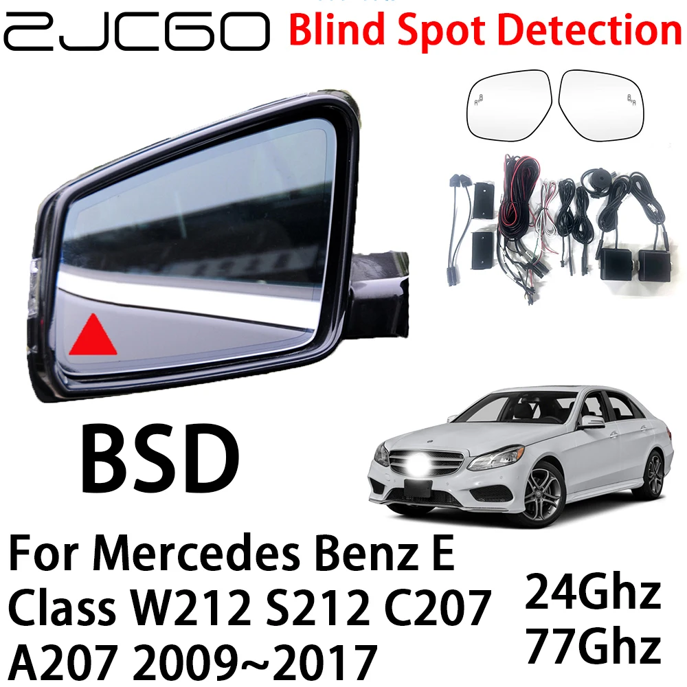 ZJCGO-Radar BSD pour Mercedes Benz Classe E W212 S212 C207 A207 2009 ~ 2017, système d'iode, détection d'angle mort, sécurité de conduite