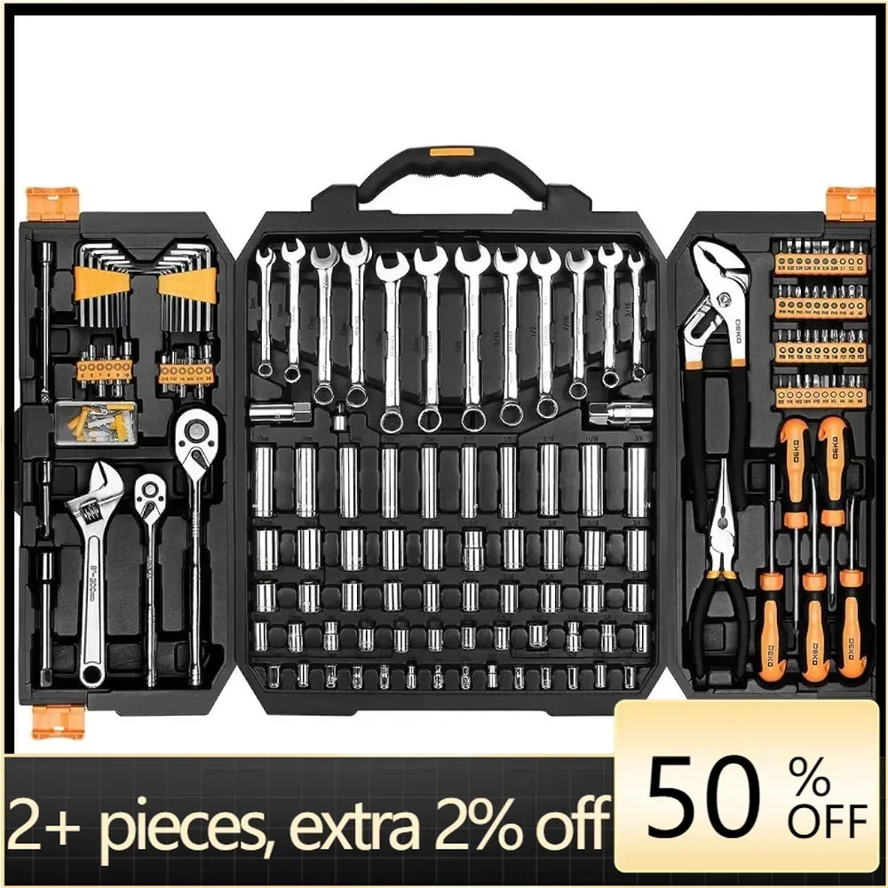 192 Piece Mechanics Tool Set Socket Wrench Set Carpenter Tools for Mechanic Nabіr Mechanical Workshop Tools Free Shipping Dspiae