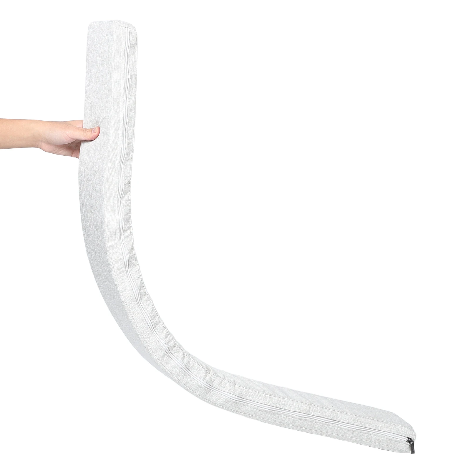 

Bed Gap Filler Mattress Extender High-Density Sponge Pillow Removable Washable Cover For King Queen Beds Headboard Space