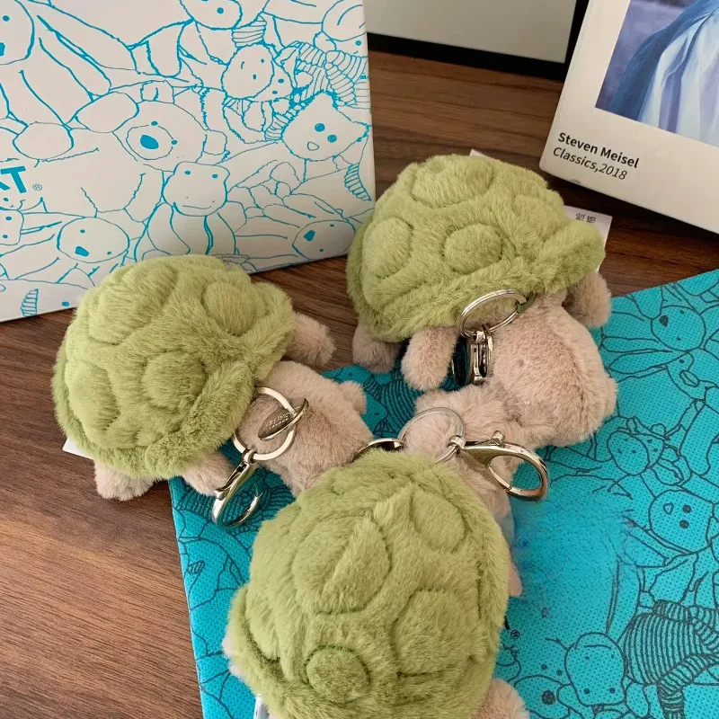 15 cm originele Mr. Timmy schildpad hanger sleutelhanger schattig meisje tas pop knuffel sleutelhanger schattige schildpad knuffel babypop geschenken