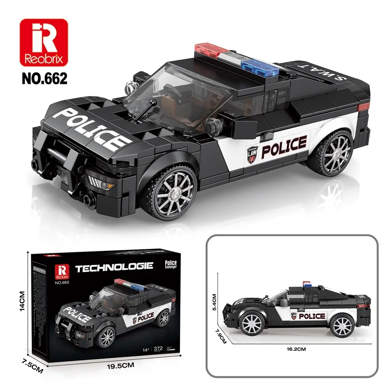 

278 шт. атлантические автомобильные строительные блоки 662 MOC кирпичи высокотехнологичные идеи комплект игрушек коллекция DIY подарок для детей и взрослых