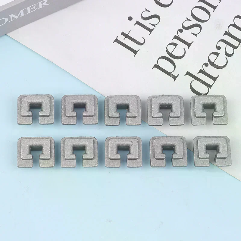 Aluminum Alloy Trimmer Head Eyelet Square Cord Buckle Replacement Parts Gardening Tools Lawn Mower Trimmer Accessories 5/10Pcs