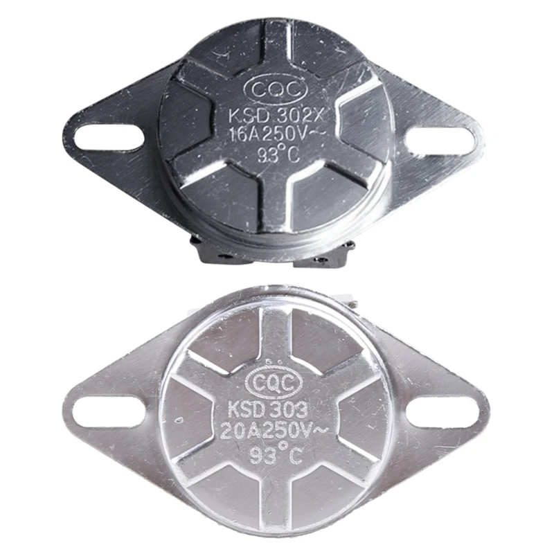 Aquecedor elétrico água Peças Termostato Pressão Controlador Temperatura Limite, 250V, 20A, 16A