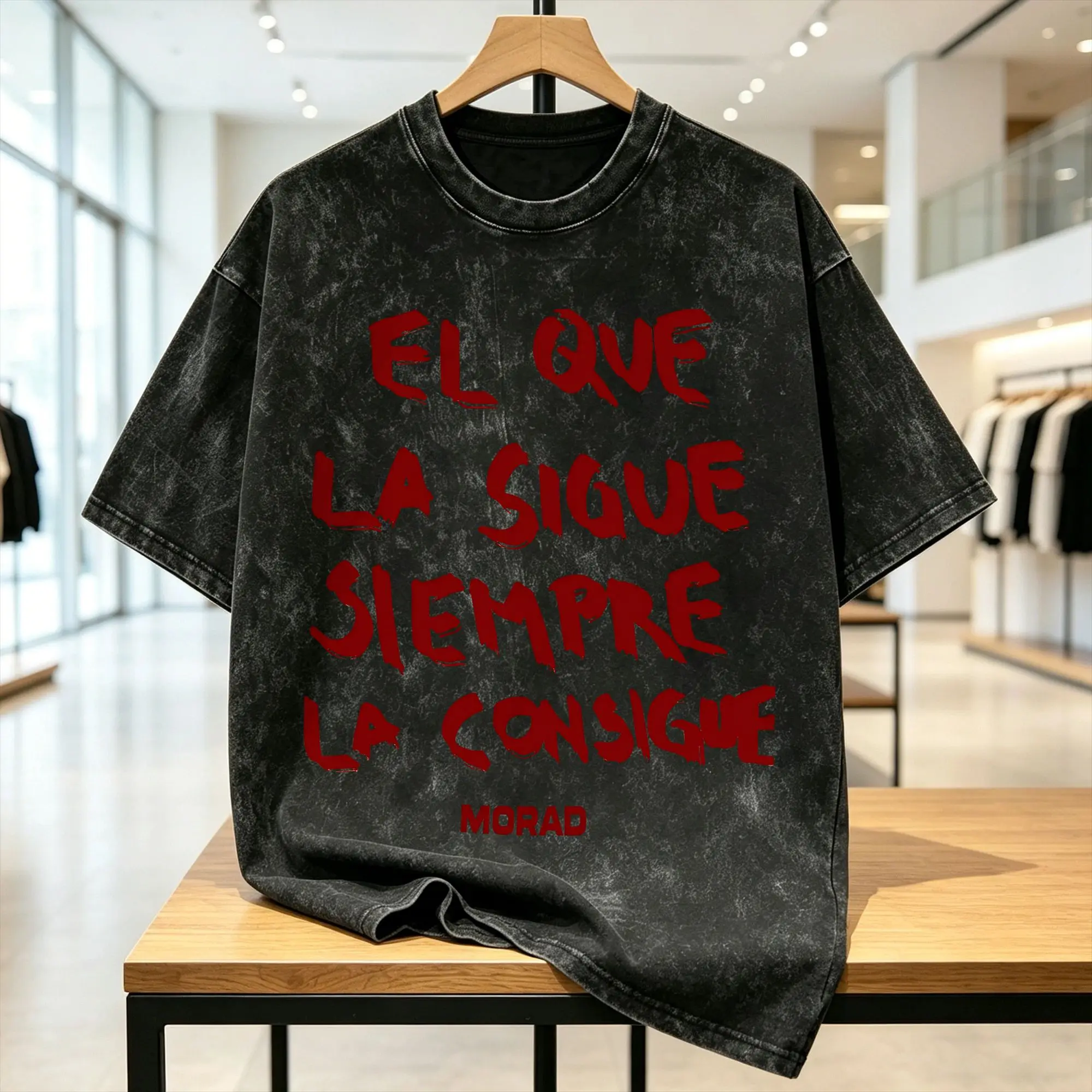2026 Morad Sigue Tour  T-Shirt Summer  Streetwear T Shirts Cotton Fashion Tee Shirt For Men Short Sleeve Print Clothing