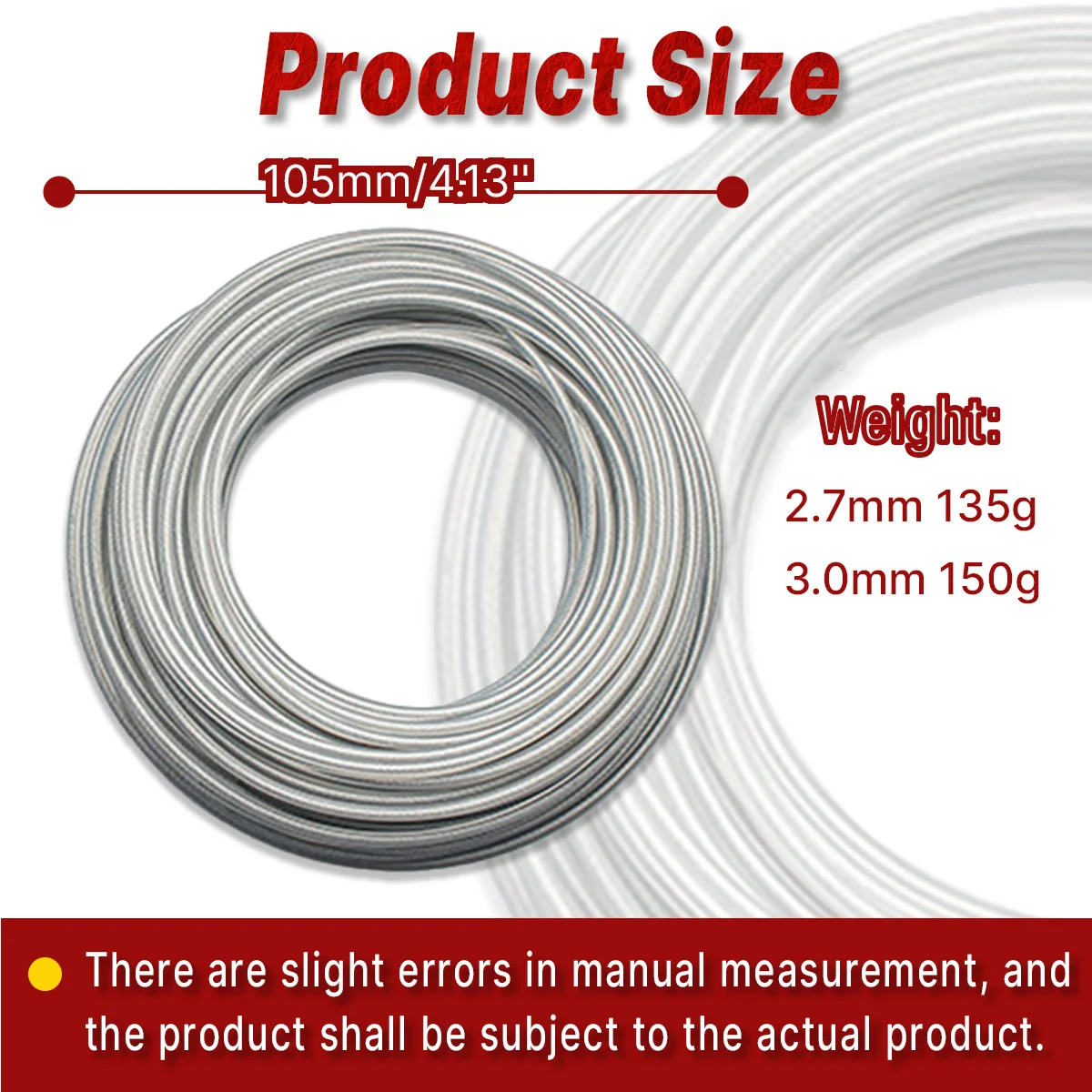 Round lawn cutting line contains steel wire Which is suitable for removing a variety of stubborn weed garden tool accessories