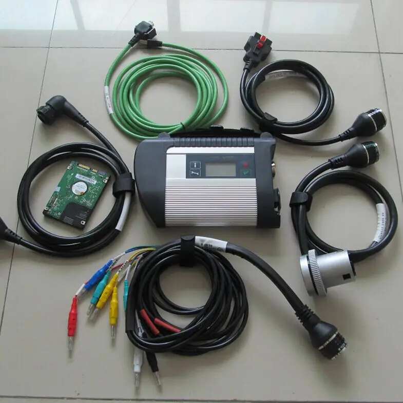 Top Quality Mb Star C4 SD Connetct with 320gb HDD 12/2024V Developer Software for Mercdes Cars