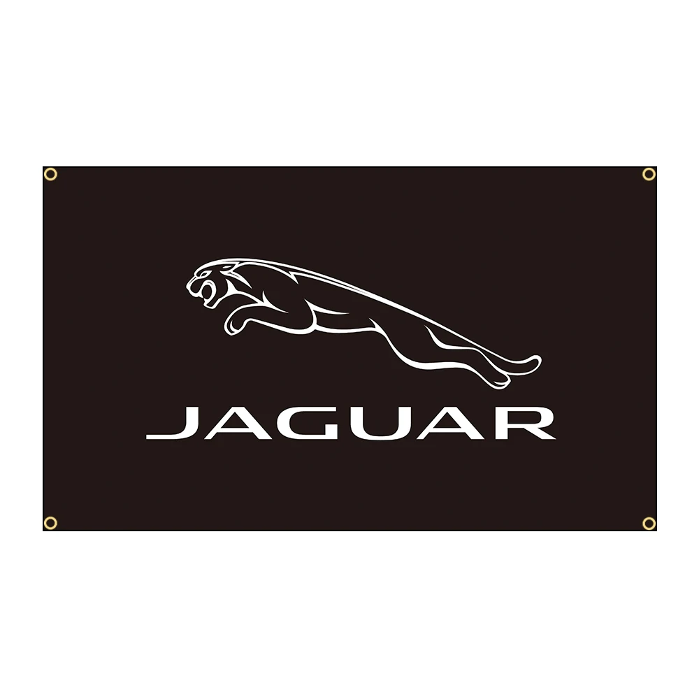 90x150cm 3X5FT Car Racing- JAGUARs Flags Polyester Printed Banner For Decoration