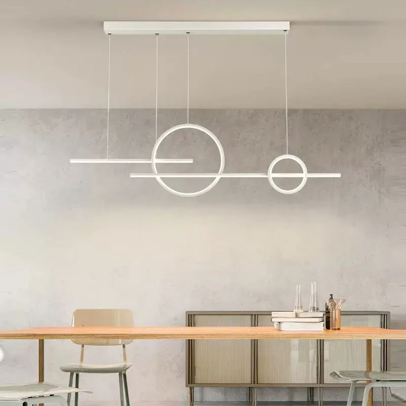 Modern Minimalist Led Pendant Lights Chic Design for Table Office Living Dining Room Home Decor Indoor Lighting Luster Fixture