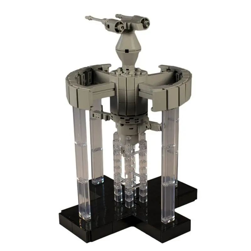 

Пользовательский спутник MOC-152212 Sci-Fi Interstellar Wars для лазерной защиты (616 деталей)