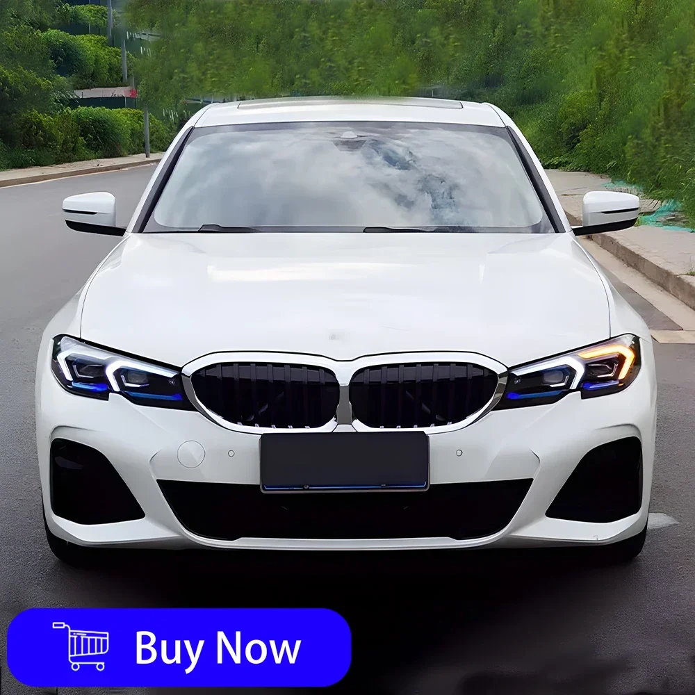 

For BMW 3 Series G20 320i 325i 330i 2020-2022 Auto Headlights Assembly Upgrade New Style LED Dynamic Projector Lens Accessories