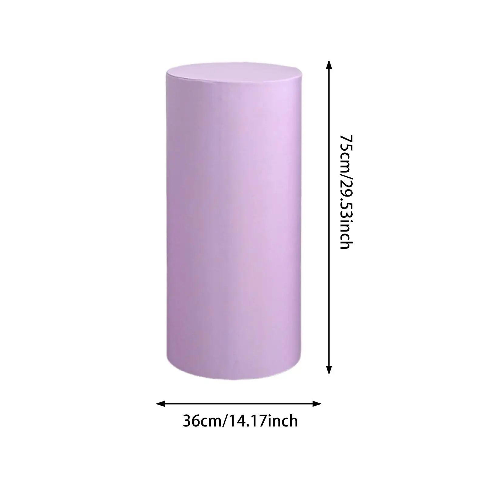 Cylinder Plinth Stand Cover Cylinder Plinth Cover for Engagement Decoration