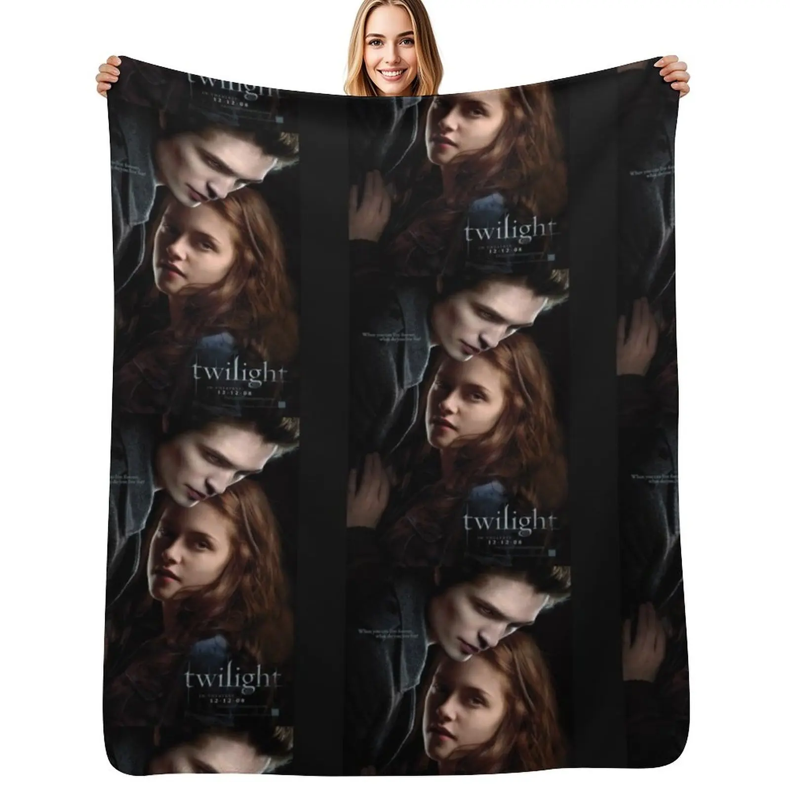 

Twilight Classic Throw Blanket Tourist Hairys manga Summer Beddings Blankets