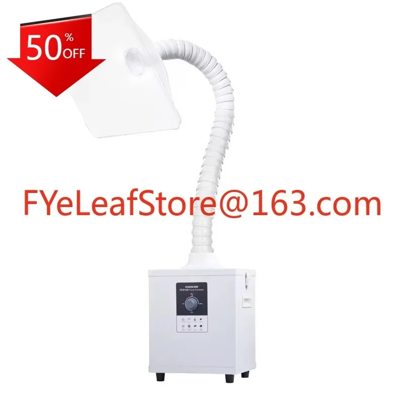 Beauty Salon Nail Fume Extractor FES150 Welding Smoke Absorber Purifier Machine for Soldering and Hair protein correction