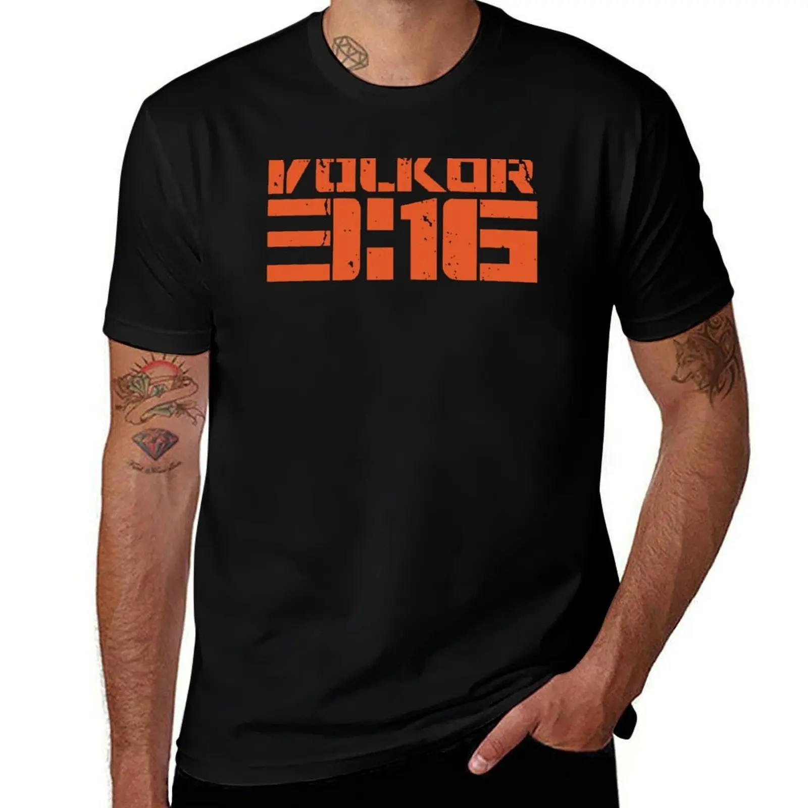 

Volkor 3:16 T-Shirt man t shirts for men casual anime t shirts oversize T-Shirt