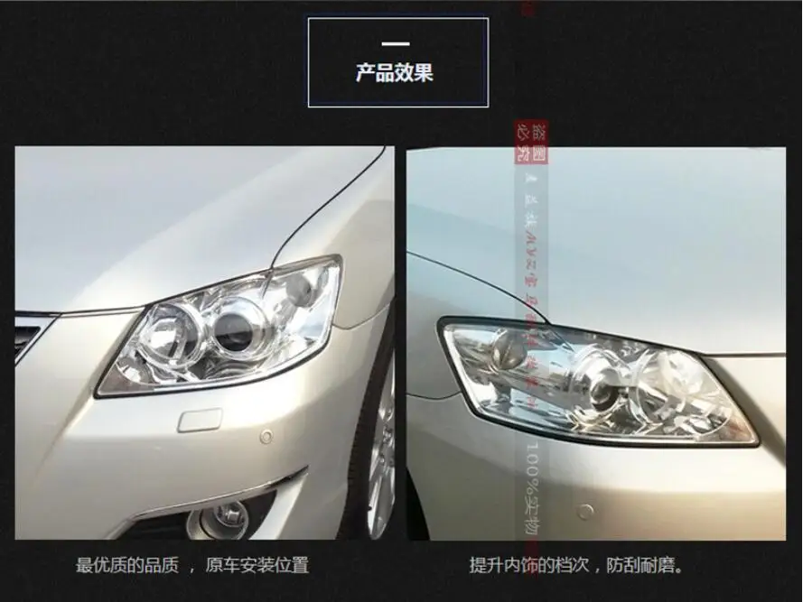 1pcs Car Styling  Head Lamp For Camry Headlight 2006 2007 2008year Car Accessories Bumper Light Camry Head Light