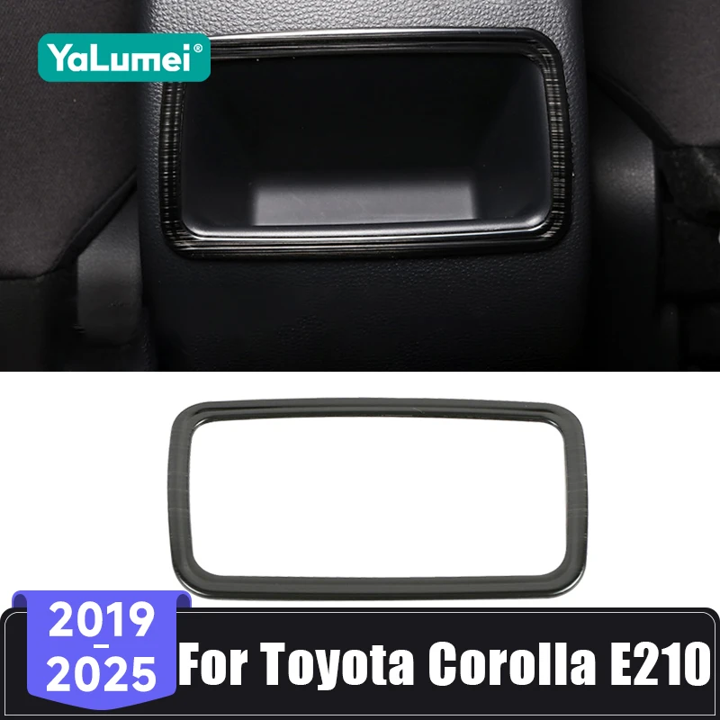 Für Toyota Corolla E210 Hybrid 2019 2020 2021 2022 2023 2024 2025 Auto-Armlehnenbox Abdeckung für die hintere Klimaanlage Lüftungsauslass-Aufkleber