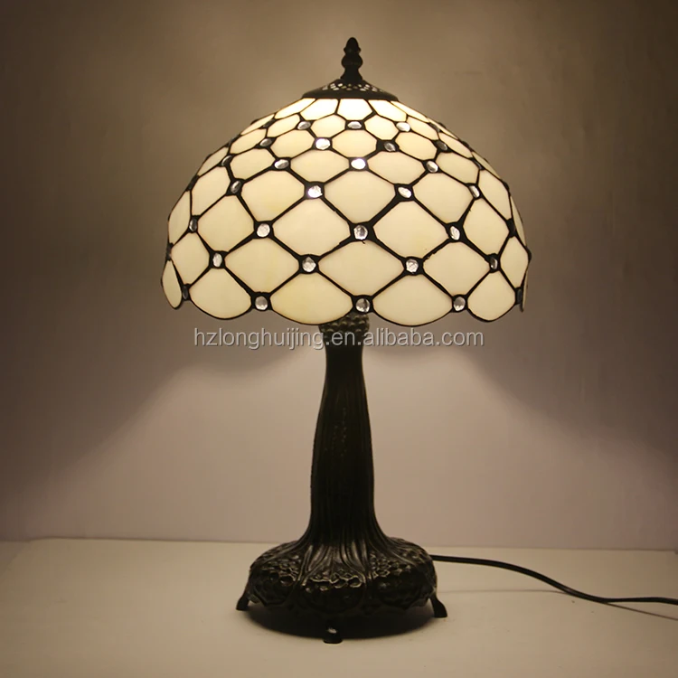 

Настольная лампа Tiffany 30 см с абажуром в виде травы, прикроватная лампа для спальни, креативная модная ретро-лампа