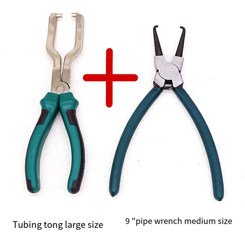 ABKL-2Pcs Fuel Filter Caliper/Fuel Line Petrol Clip Pipe Pliers,Electrical Disconnect Pliers,Automotive Hose Disconnect Tools