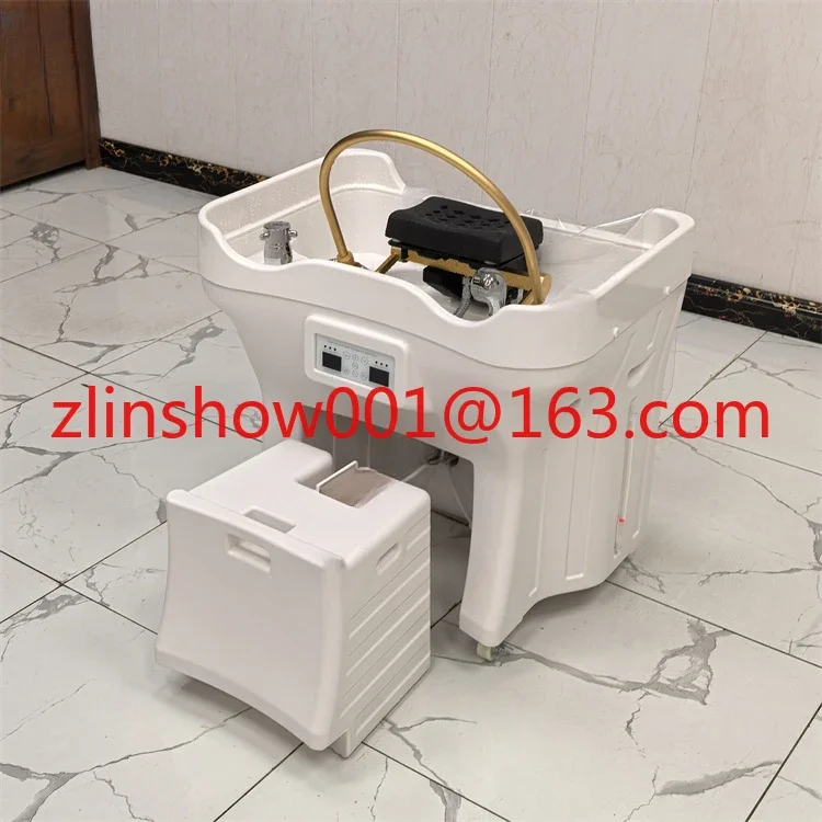 50L water tank shampoo hot water head care SPA shampoo bed and chair with steamer for use in beauty and hair salons