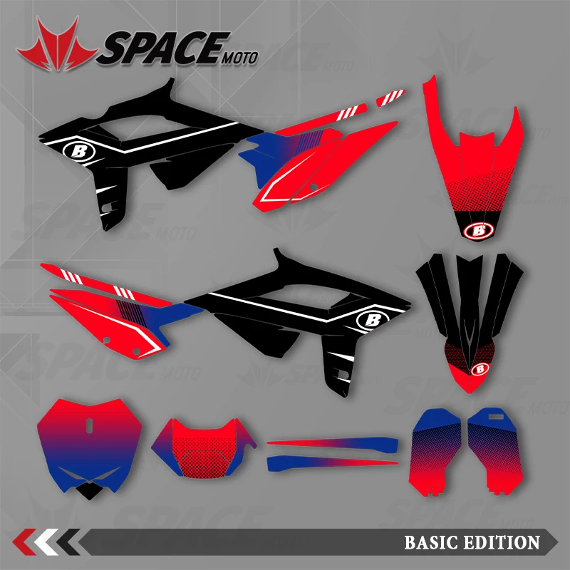 

SPACE MOTO Graphics Background Decals Stickers Motorcycle For BETA 2020-2022 BETA RR 50