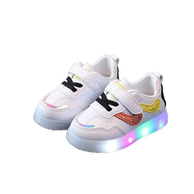 Kinder-LED-Schuhe für Jungen und Mädchen, beleuchtete Freizeit-Sneaker, leuchtende Schuhe für Kinder, Sneaker mit leuchtender Sohle, Laufschuhe, leuchtend – Detail 7