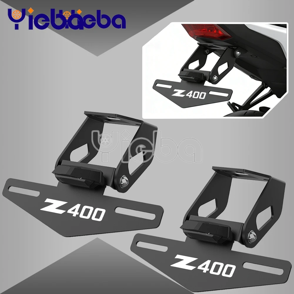 

For Kawasaki Ninja 400/ Z400 Motorcycle Accessories Licence Plate Holder Ninja Ninja 250 / Z250 2019 2020 2021 2022 2023 2024