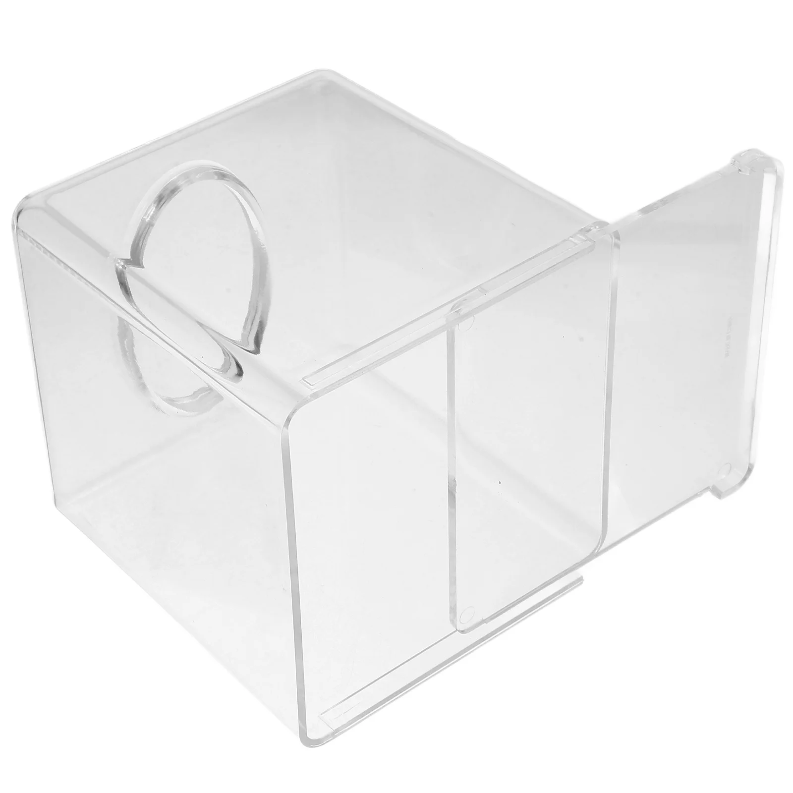 

Transparent Lid Square Acrylic Tissue Box Clear Organizer For Bathroom Kitchen Bedroom Office Napkin Holder Compact Design