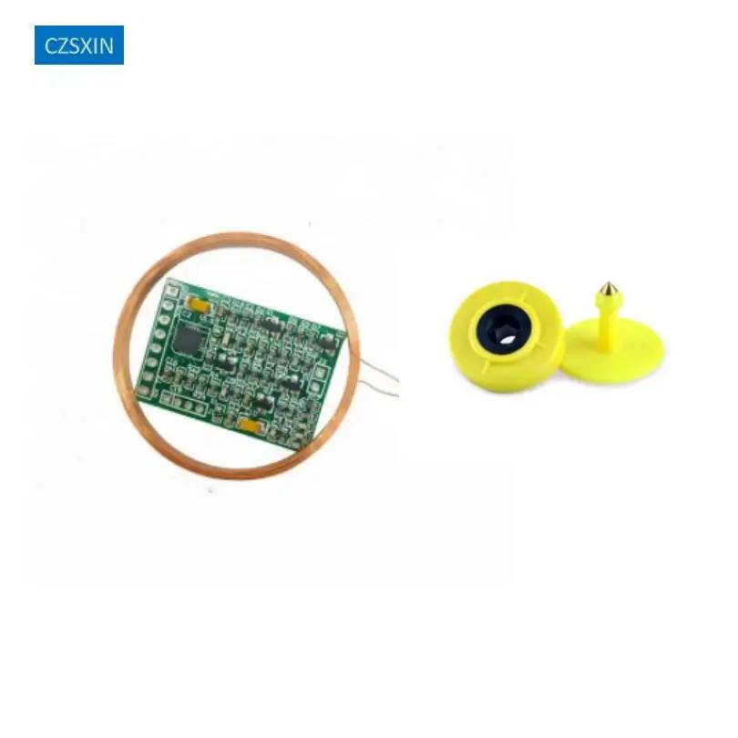 134.2KHZ fdx-b rfid reader rfid animal 125KHZ Contactless Controller Antenna RFID Module 134.2KHz FDX-B EM4305 Reader UART TTL