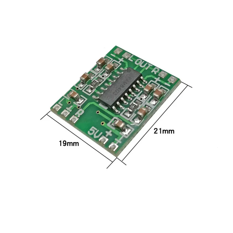 Carte amplificateur de puissance numérique Miniature PAM8403, 50 pièces, 2x3W, puce importée, qualité sonore