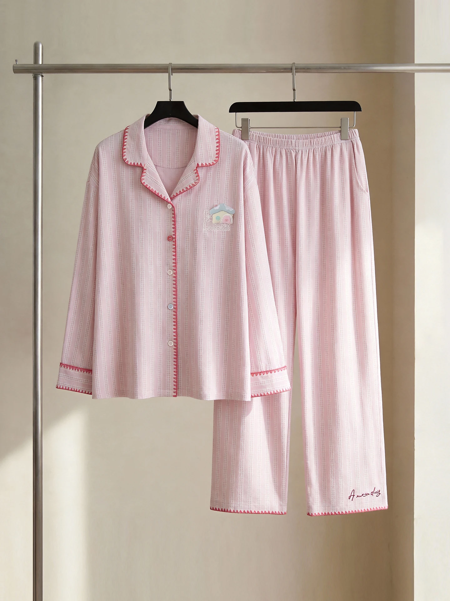 ropa-de-dormir-larga-rosa-dulce-para-mujer-ropa-de-casa-comoda-de-algodon-primavera-otono-nueva-suave-y-ajustada