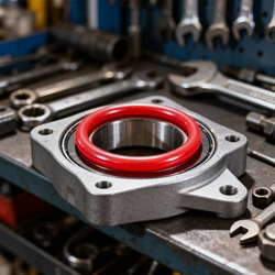 CS1.8/2.65mm ID1.8-100mm VMQ Red Silicon Thickness O-Ring Silicone Seal Rubber Gasket Ring Washer Waterproof elastic gasket seal