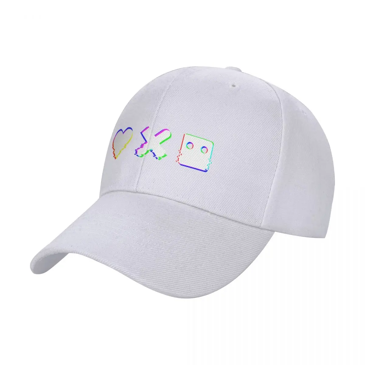 love death robots -Glitch Effect Baseball Cap Military Tactical Cap Dropshipping Beach Bag Women's 2024 Men's