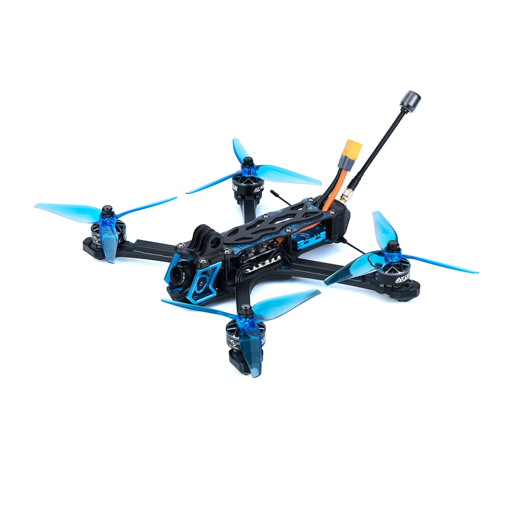 مجموعة Axisflying Manta 5 SE 6S Squashed-X Construction Analog/O3 air AE227-1960KV FPV Freestyle Racing Car #2