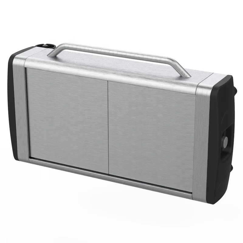 PeiqiLarge حقيبة شواية فحم قابلة للطي المحمولة في الهواء الطلق نزهة الشواء موقد التخييم طوي شواء شواء #6