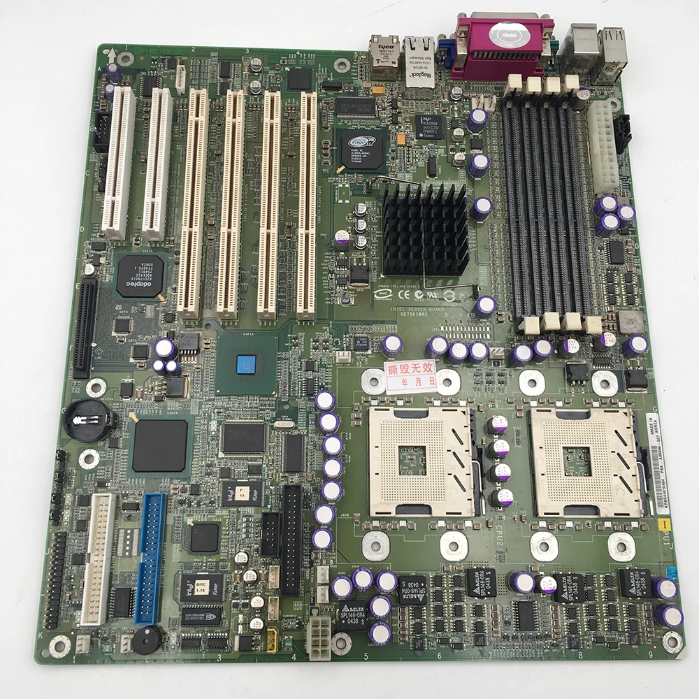 

Оригинальная серверная материнская плата SE7501BR2 U320 SCSI RAID, идеальный тест, хорошее качество