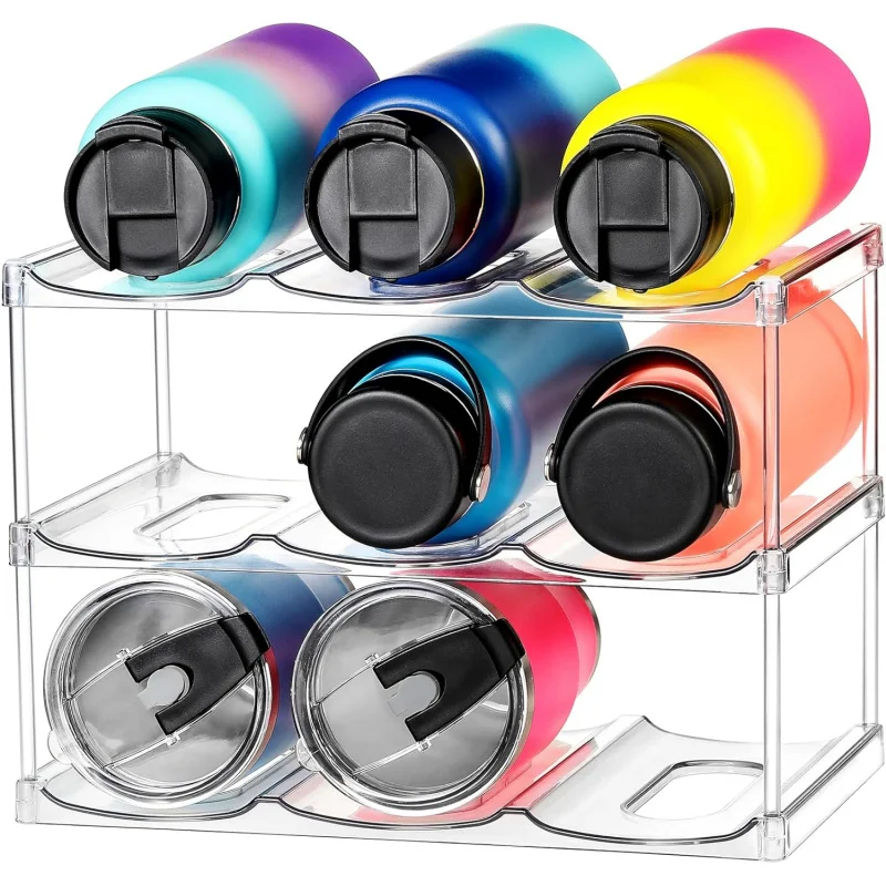 

Штабелируемая стойка для хранения бутылок с водой большой емкости, адаптацияStanley, изолированная чашка большого диаметра, кухонный шкаф для гостиной, Tra