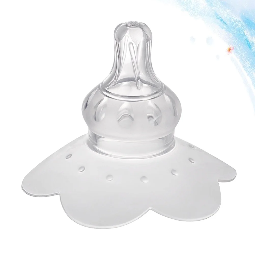 

1 Pair Breastfeeding Shield Silicone Cover Protective Breastfeeding Protector Nursing Assistant Liquid Silicone Nipples
