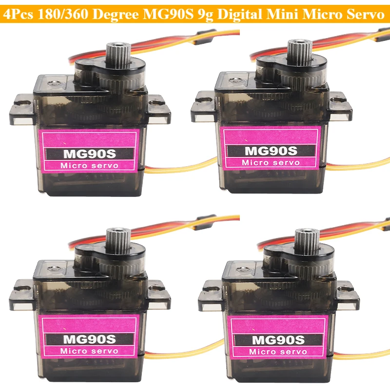 4Pcs 180/360 Degree…