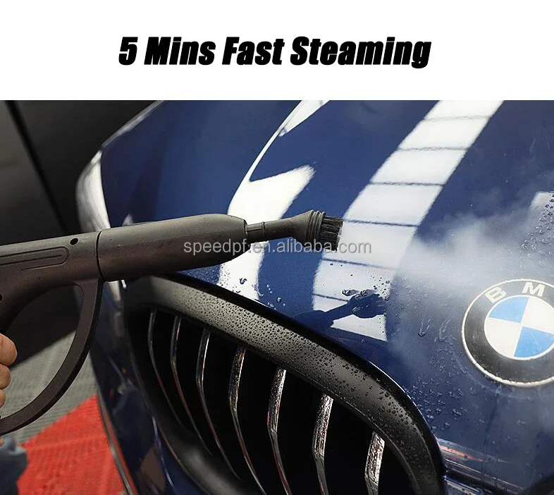 Multifunctionele draagbare hogedrukstoomreinigingsmachine voor carrosserieverf, tapijt, vloer en raam