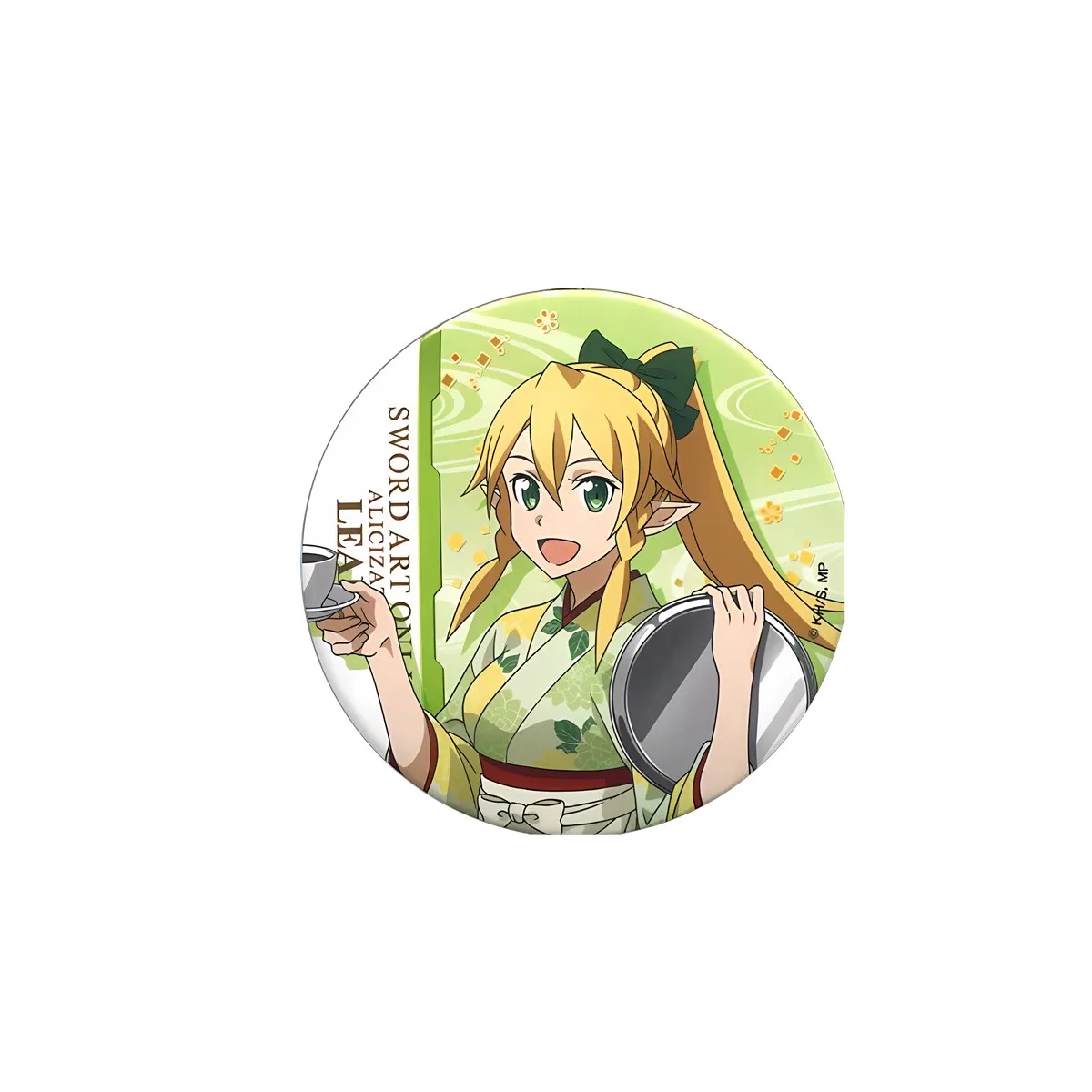 58 مللي متر أنيمي السيف الفن على الانترنت ساو يوكي Asuna Asada شينو أليس تأثيري حلي شارة دبوس SPTE صفيح بروش دعامة عيد الميلاد جيلف #5