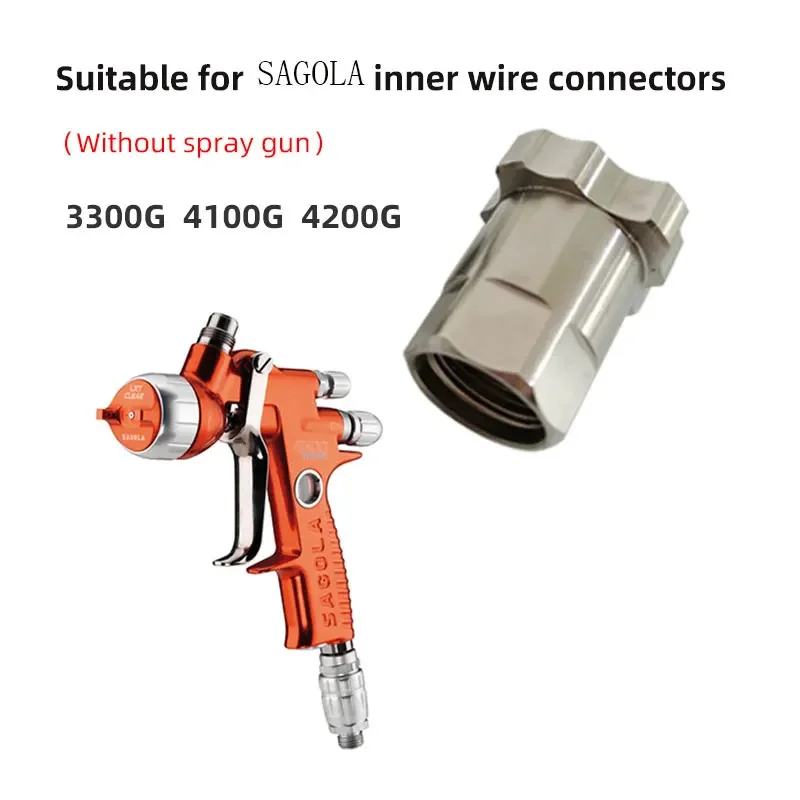 

Quick Connector SAGOLA Spray Gun Adapter Spray Gun Cup Adapter Joints 18X2 8X1 For Spray Gun Disposable Measuring Cup