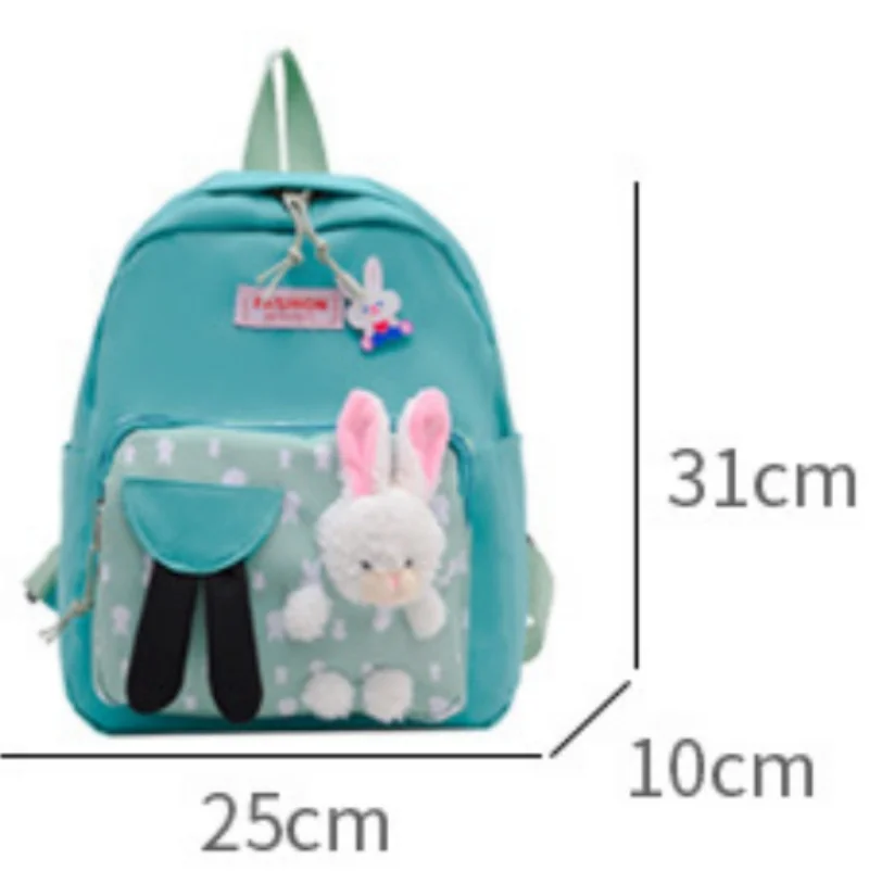 Mochila nome personalizado bonito para crianças, Kindergarten Student School Bag, saco personalizado, casual