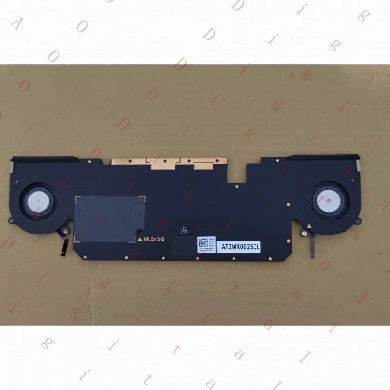 WW FOR DELL XPS 13 7390 2-in-1 Fan Radiator Module 0VDFK8 AT2WX002SCL