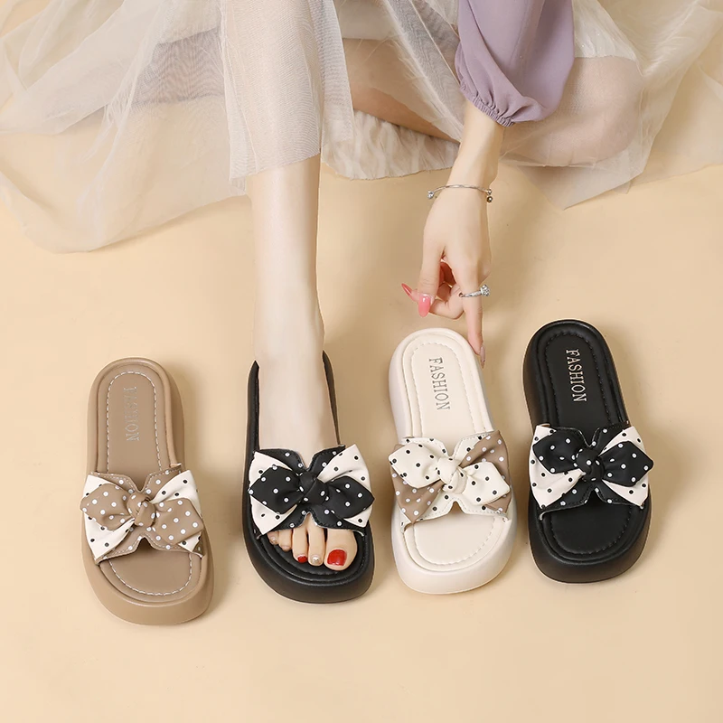 

Stylish One Band Women Sandals Breathable Chunky Thick Sole Non Slip Lightweight Summer Outdoor Seaside Daily Footwear