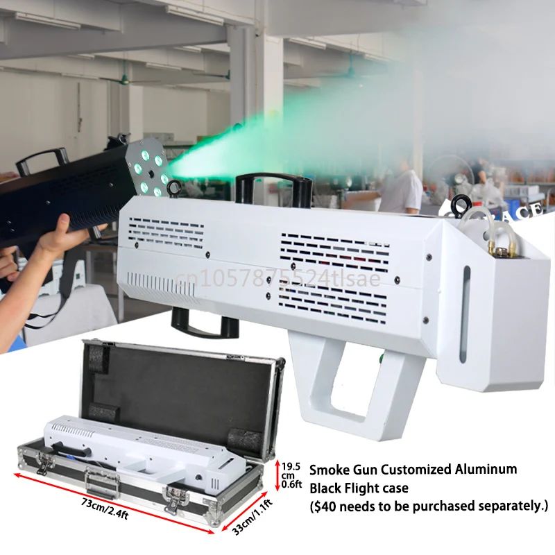 

1500W Hand Hold Portable Smoke Fog Gun Dj Wedding Nightclub Party Smoke Machine Gun