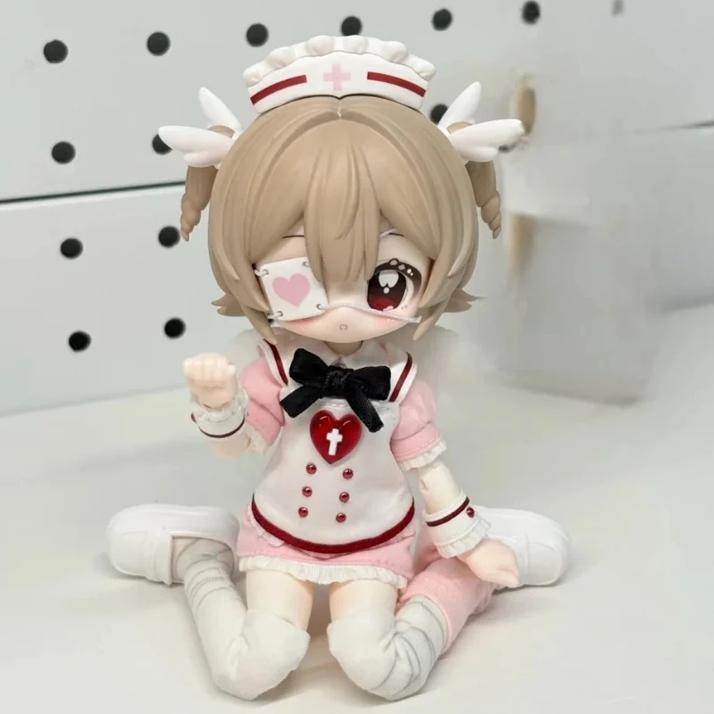 Authentic Unveiled Door 1/12 Blind Box Bjd 16.8cm Small Key Setting Set Series Open Eyes Articulated Action Figure Model Toys