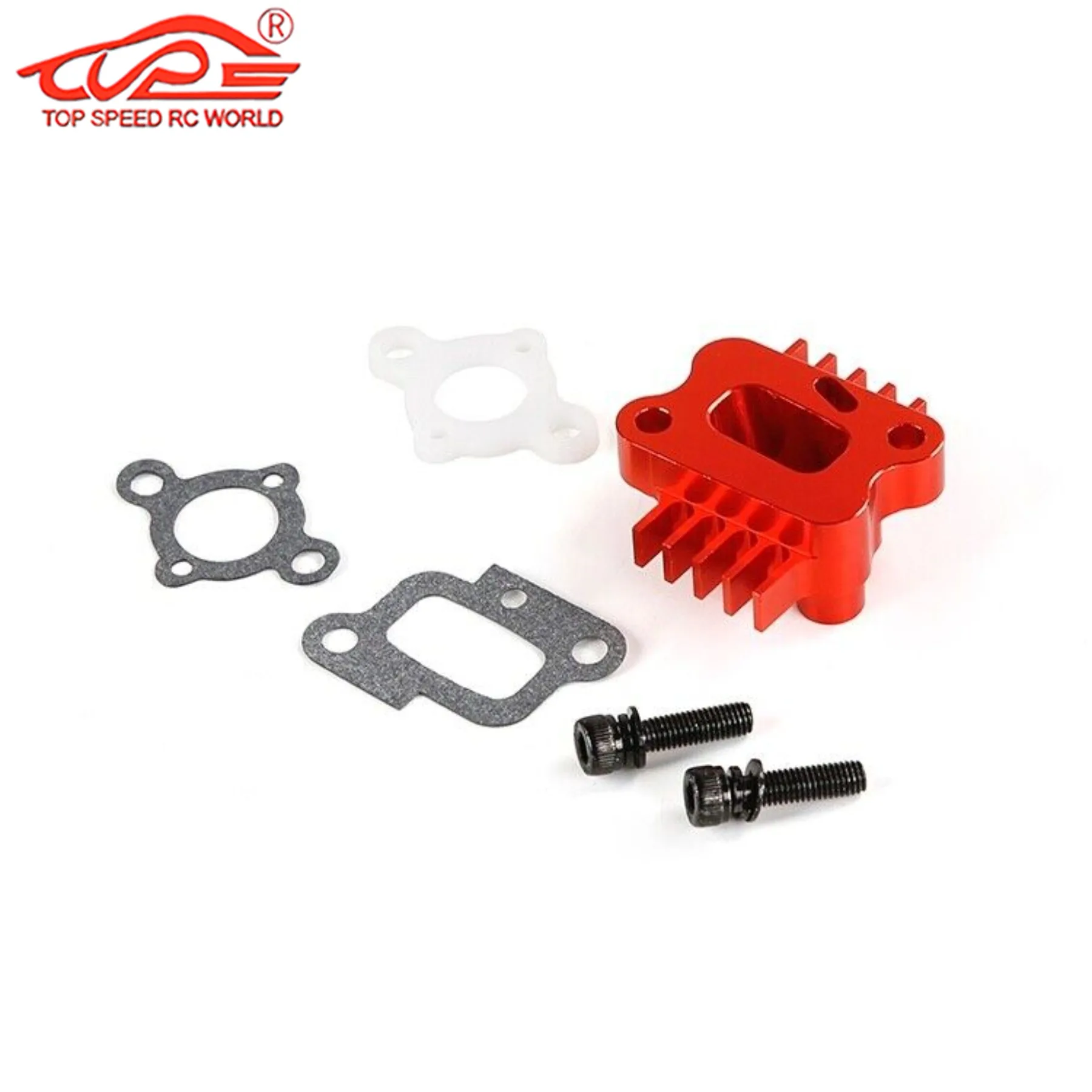 CNC Aluminum Intake Manifold Included Gasket for 32cc 36cc 45CC Engine Zenoah Cy for Hpi Km Rovan Baja Losi 5ive-T