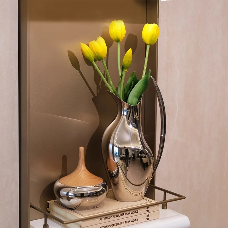 

Vase stainless steel home decoration birthday gift